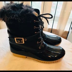 Nature Breeze Lace Up Buckled 💦 proof Snow Boots